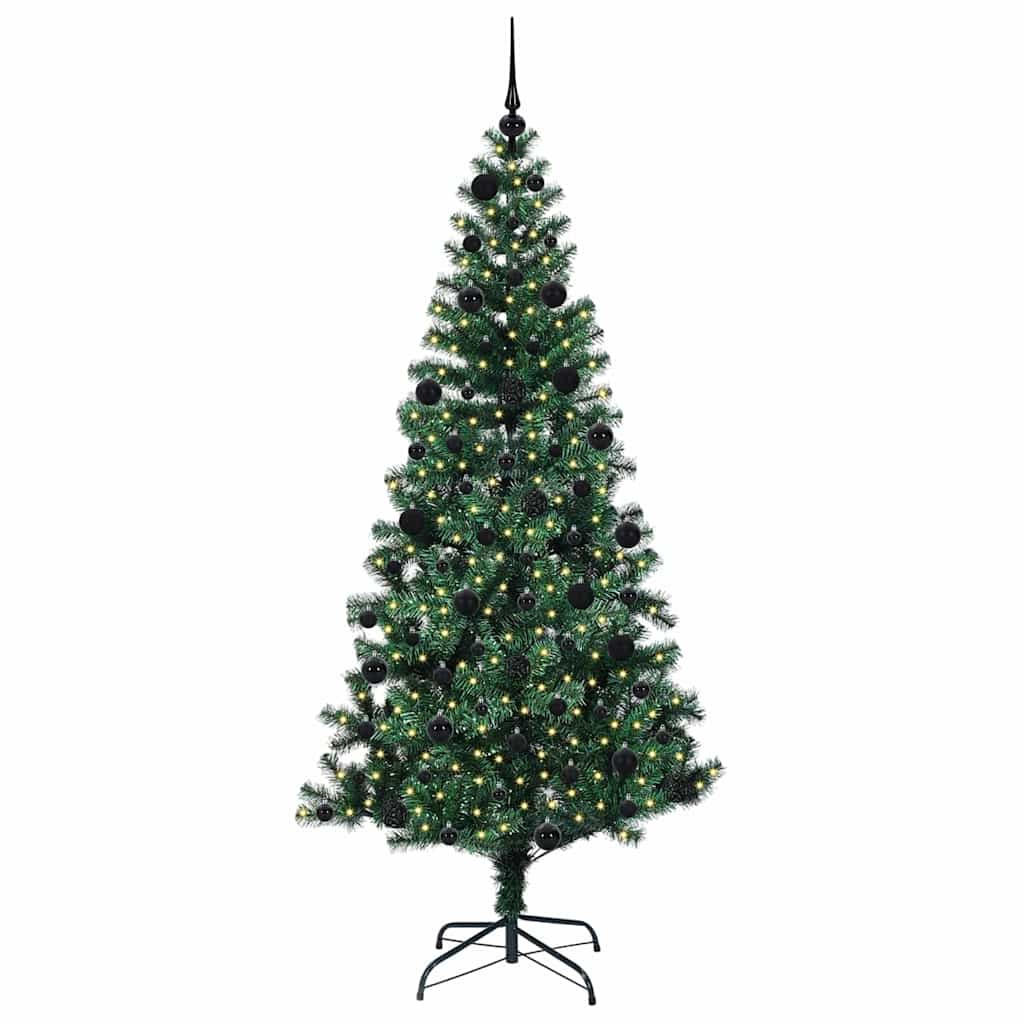 vidaXL Weihnachtsbaum Grün 210 cm