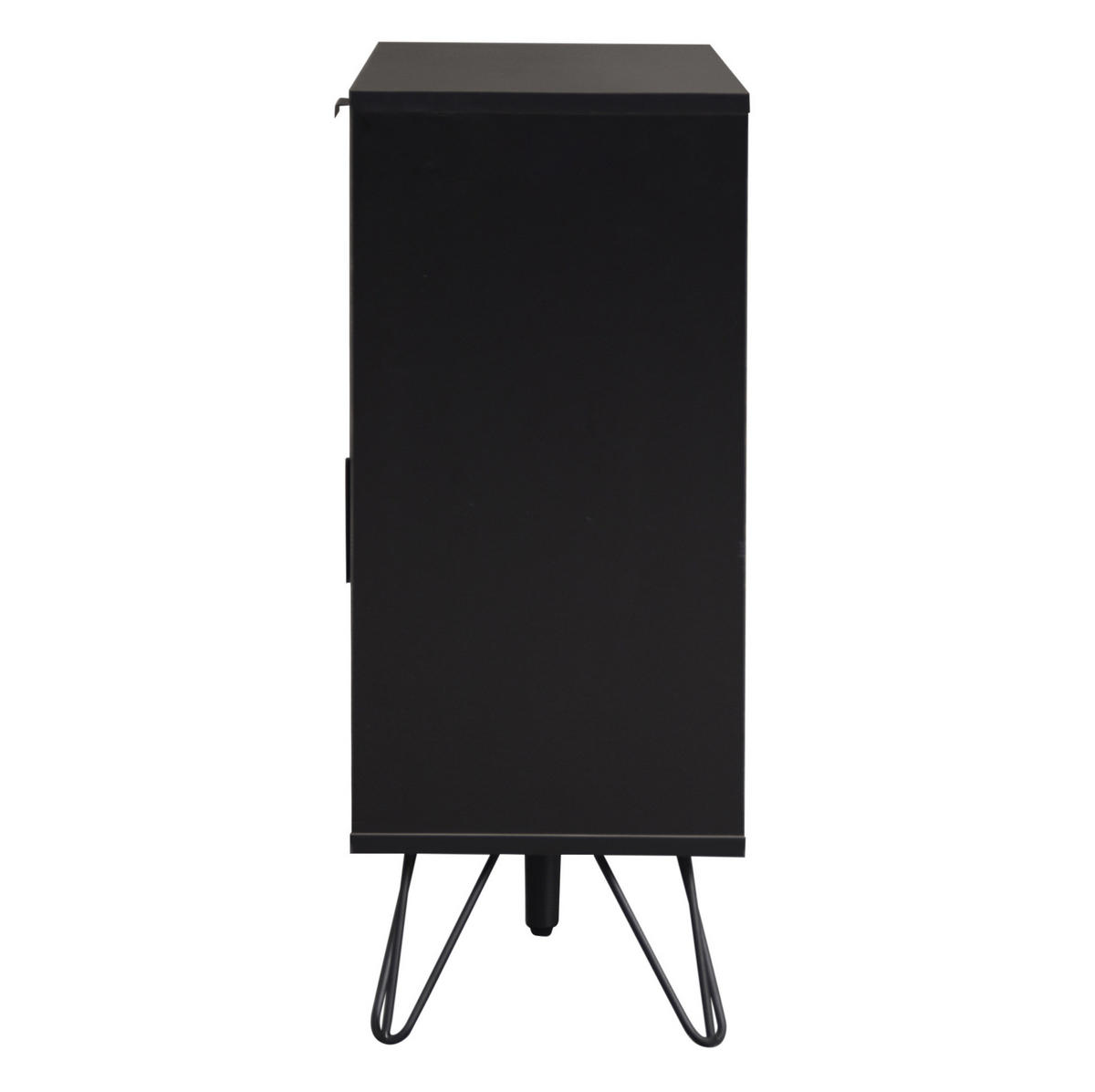 KOMMODE aus MDF & Spanplatte 90x30x71,5cm in Walnussfarben - Walnussfarben, Holzwerkstoff (90/71.5/30cm) - Modfu