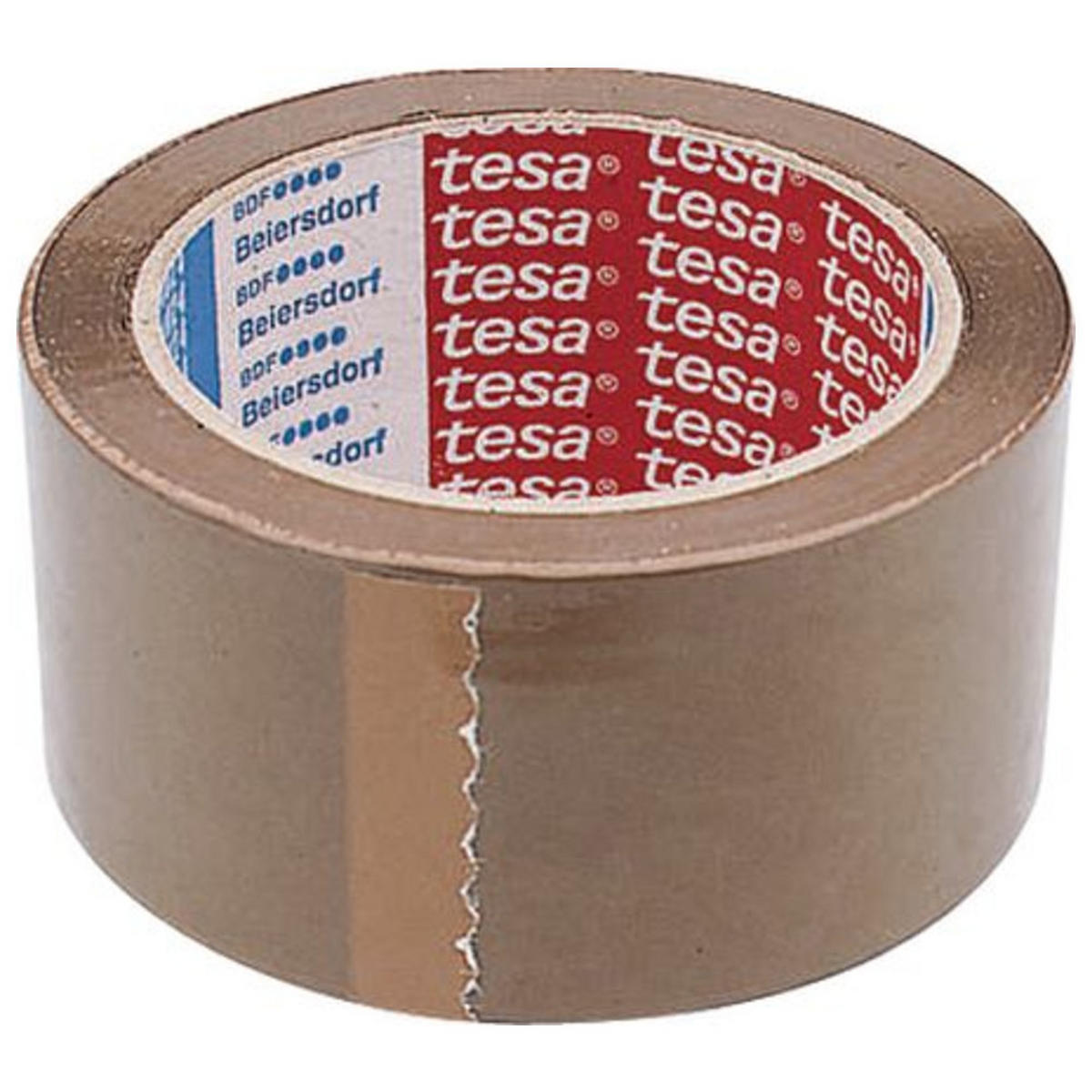 VERPACKUNGSKLEBEBAND, 66 m x 50 mm, braun - Braun, Kunststoff (103/105/50cm) - tesa