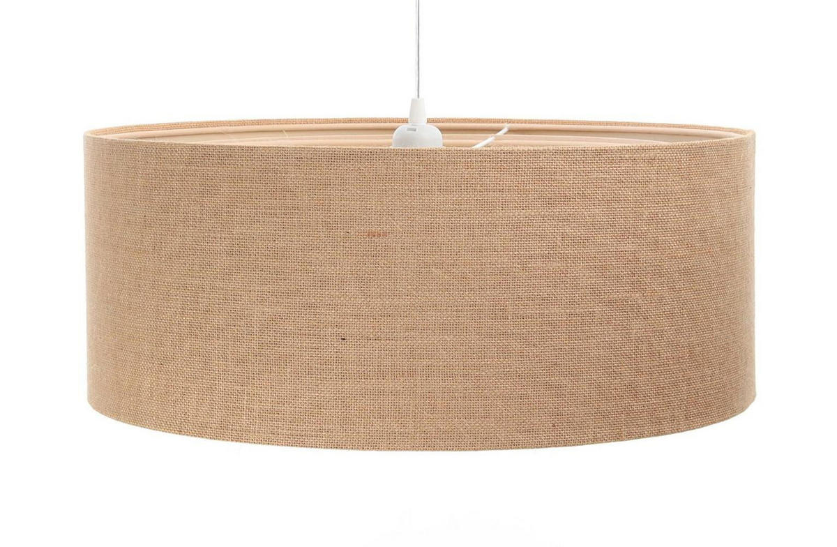 HÄNGELEUCHTE Beige 50/20 cm - Beige, Kunststoff (50/1/20cm) - ONZENO