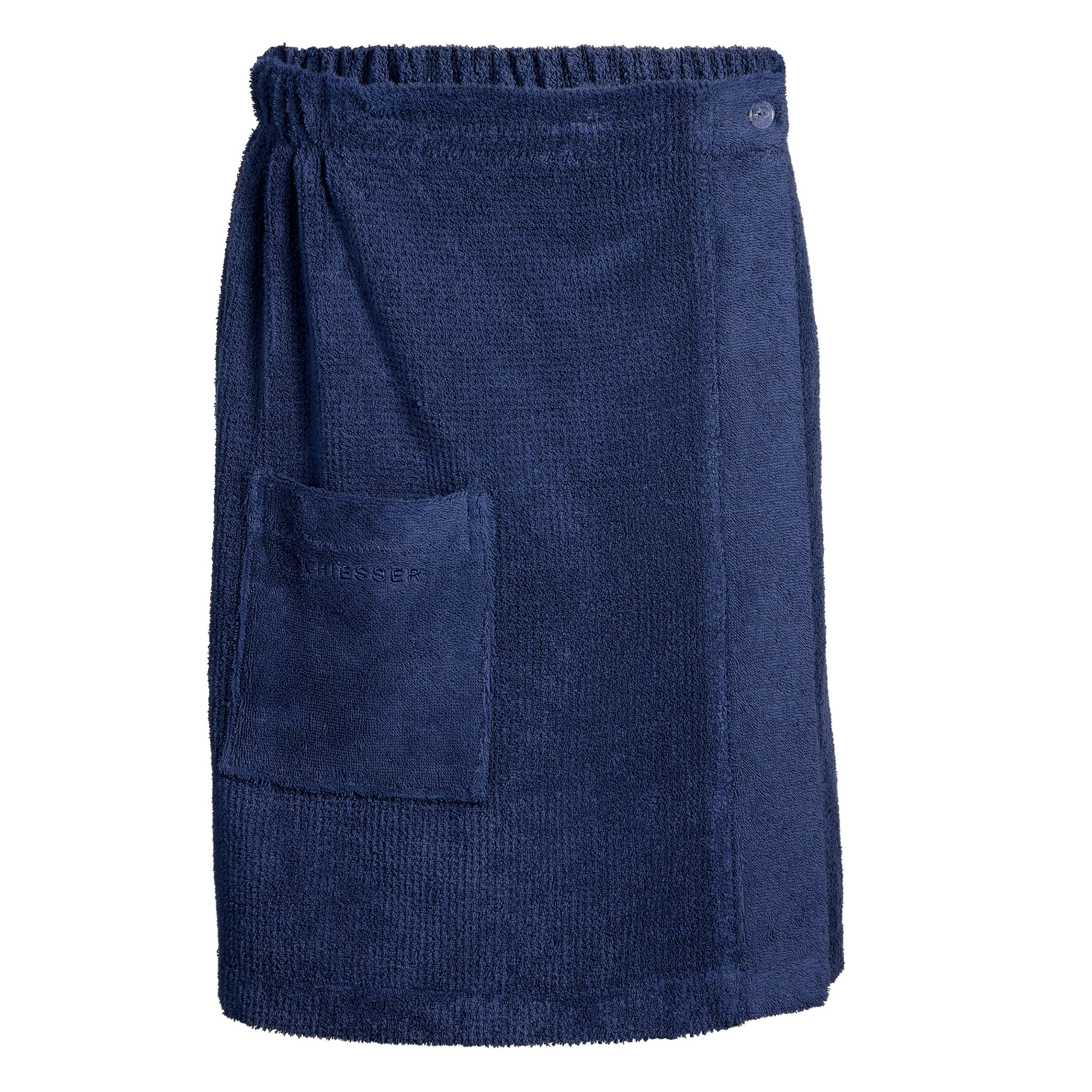 SAUNAKILT Turin Herren - 46-54 - Dunkelblau - Dunkelblau, Textil (55/150cm) - SCHIESSER