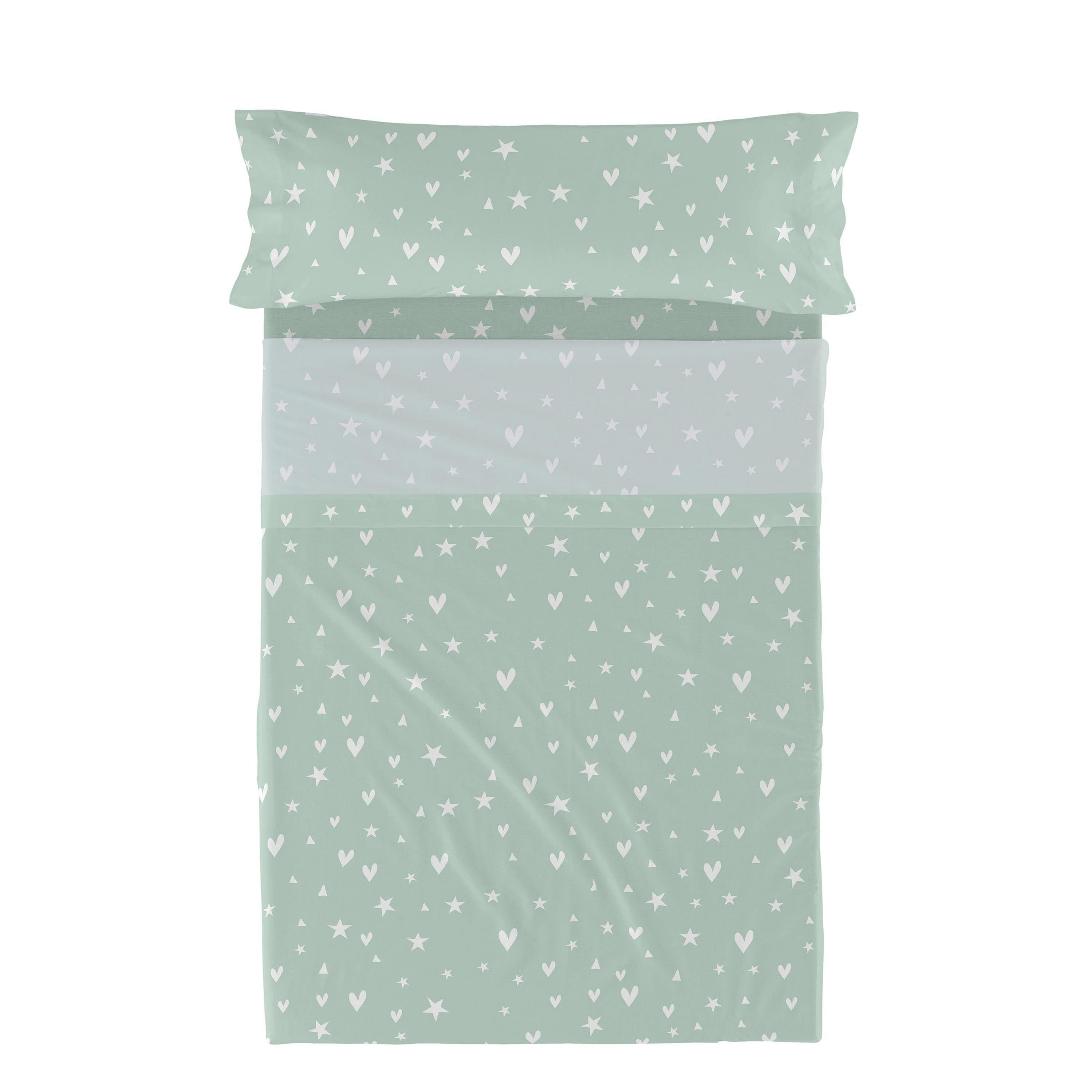 BETTWÄSCHE 2er-Set teiliges fairy dust 180x270 cm mehrfarbig - Multicolor, Textil (180/270cm) - Happy Friday