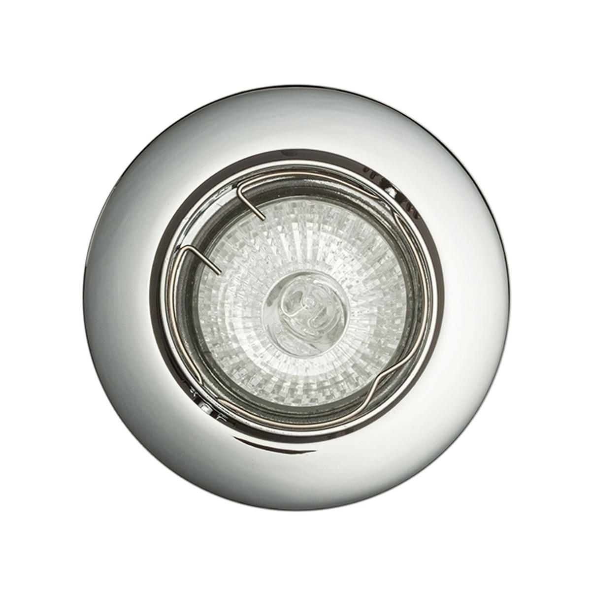 EINBAULEUCHTE TOPIC R Chrom 8 W - Chromfarben, Metall (82/82/8.2cm) - Rendl