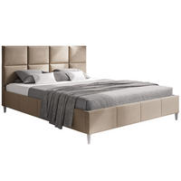 BETT Beige LUXO 1 120x200 cm - Beige, Textil (120/200cm) - Sepro Meble