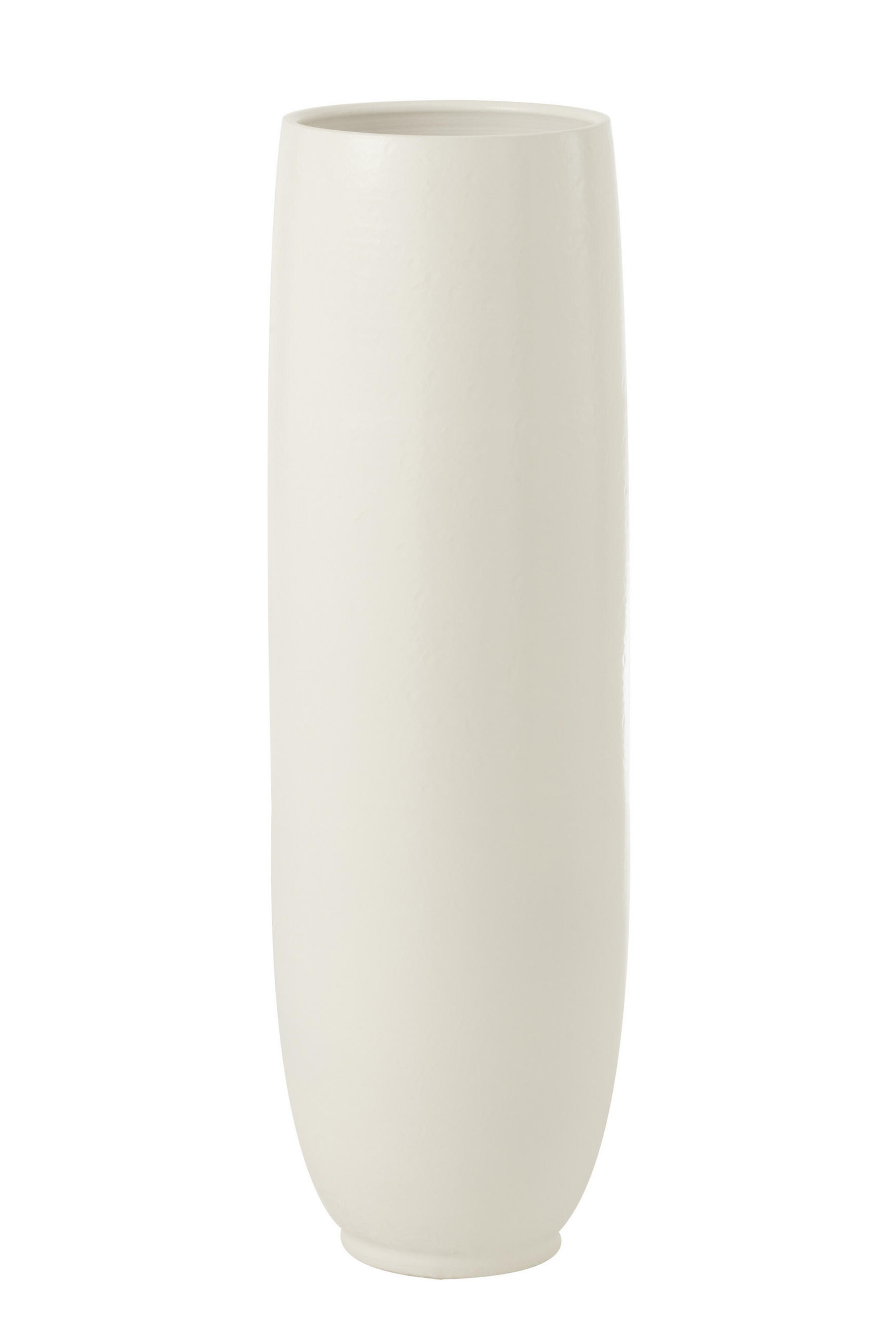 VASE YING - Töpferei - Weiß - L - 94 cm hoch - Weiß, Keramik (92cm) - J-Line