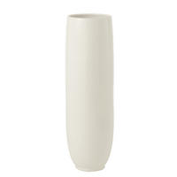 VASE YING - Töpferei - Weiß - L - 94 cm hoch - Weiß, Keramik (92cm) - J-Line