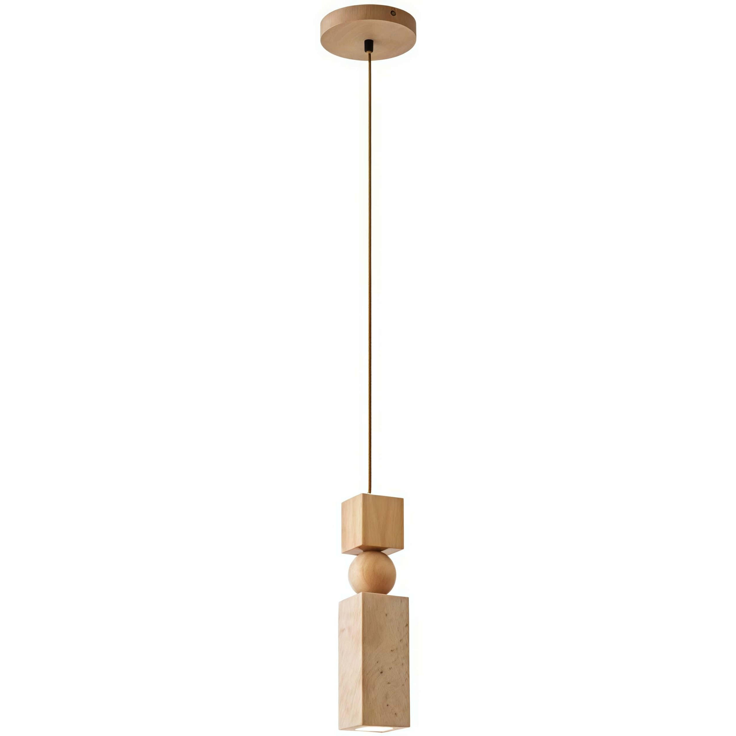 PENDELLEUCHTE Stein & Travertin Modern, Natur - Gelb, Stein (7/28/7cm) - Weltevree