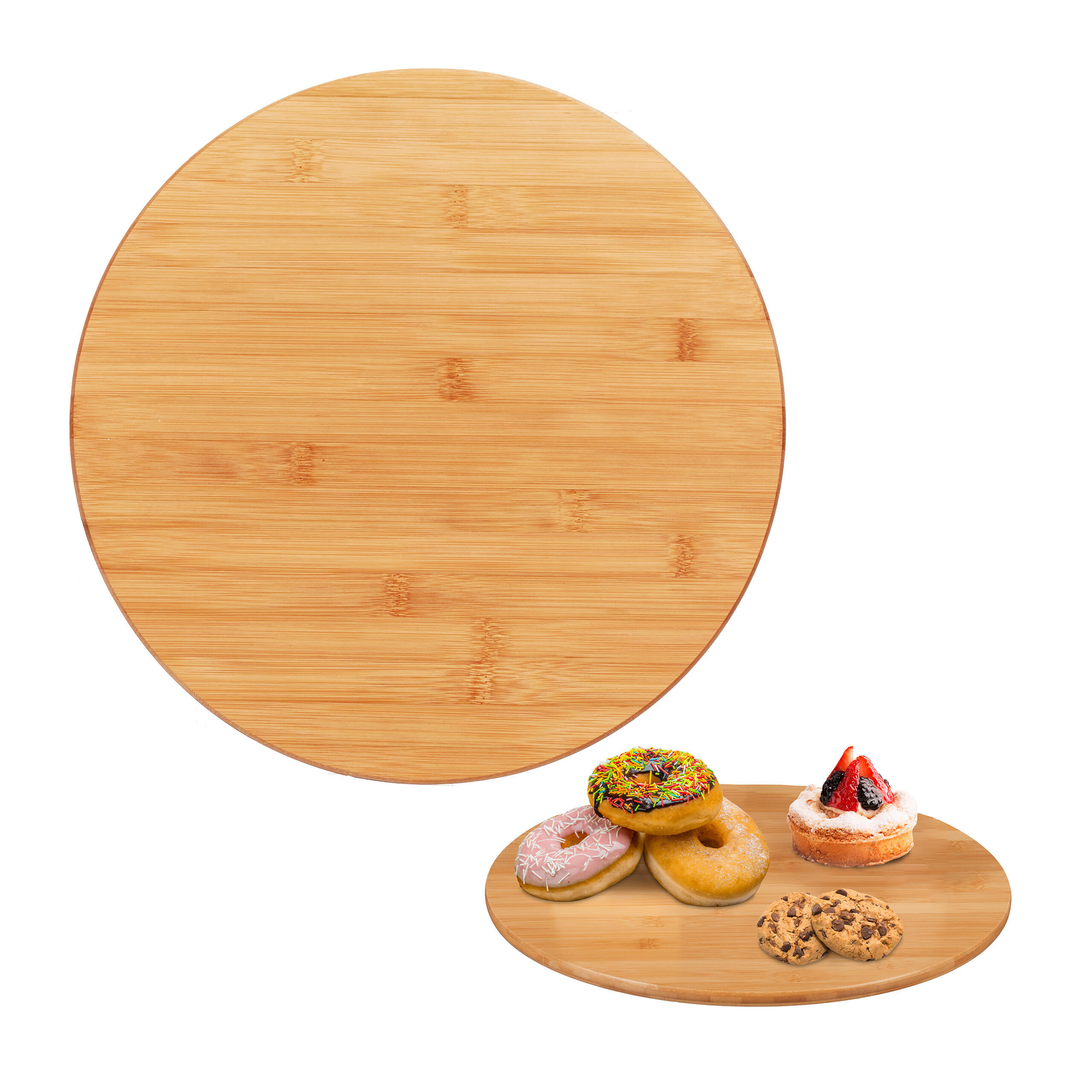 PLATOU natur bambus rotativ 40 cm