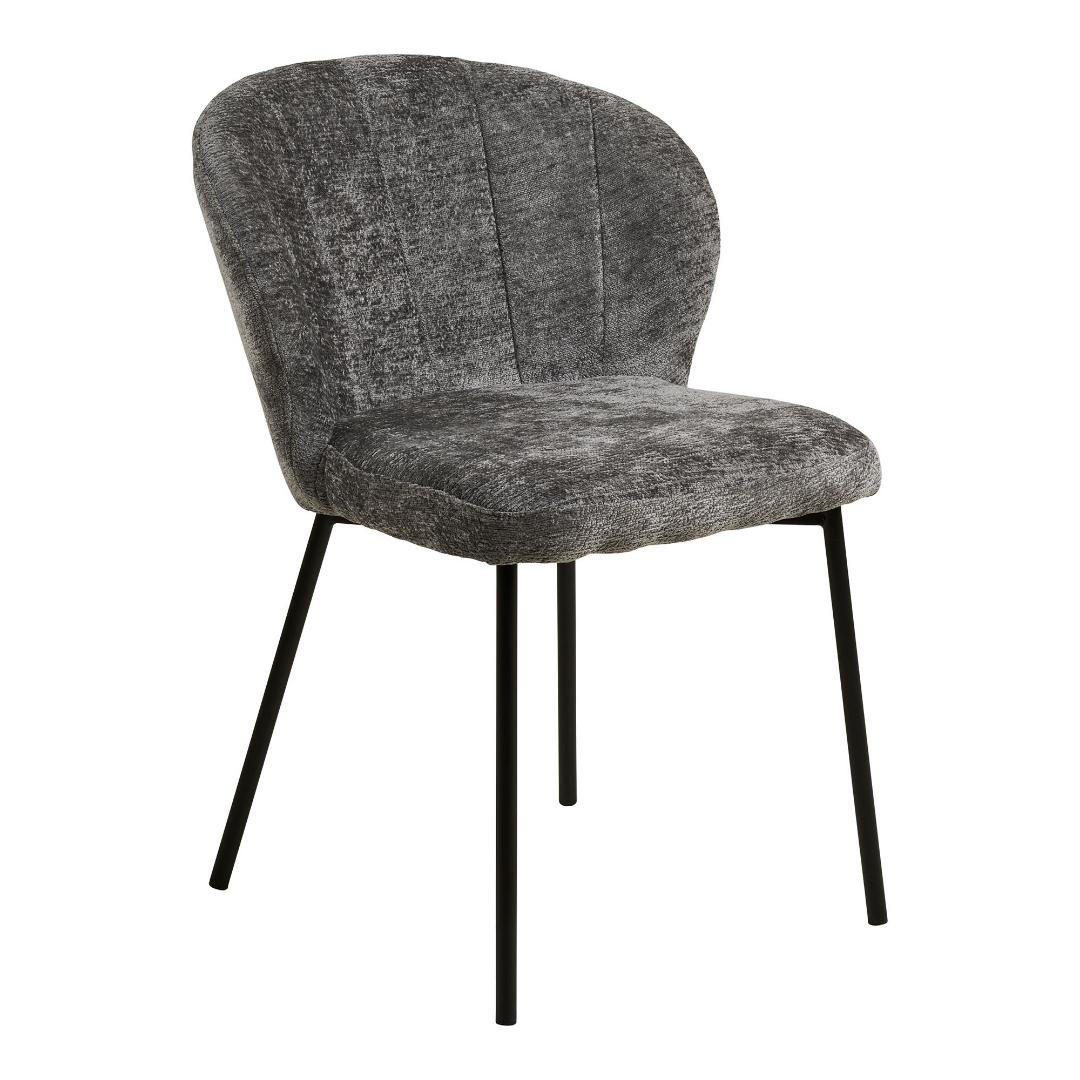 ESSZIMMERSTUHL, Freja, Sandfarben, Stahl, 66 x 59 x 80 cm - Sandfarben, Textil/Metall (66/80/59cm) - ebuy24