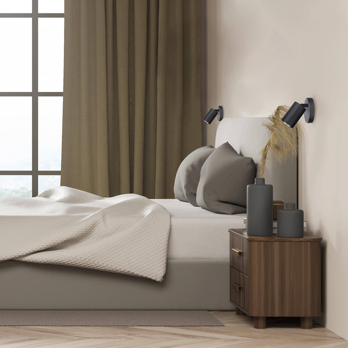 STRAHLER Timo Rd - Schwarz, Metall (9/5.7/12.7cm) - Paco Home