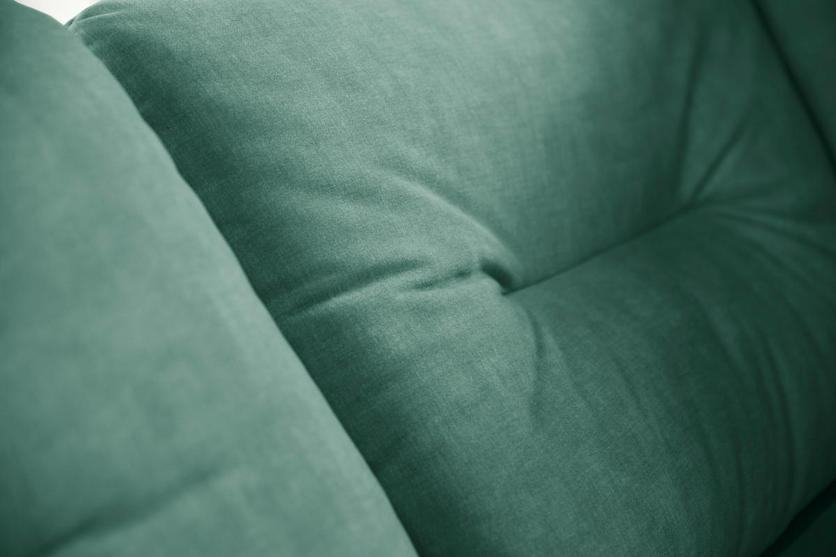 ROHOVÁ POHOVKA 250 cm v modrozelenej - modrá, textil (250/200cm) - Home Collective