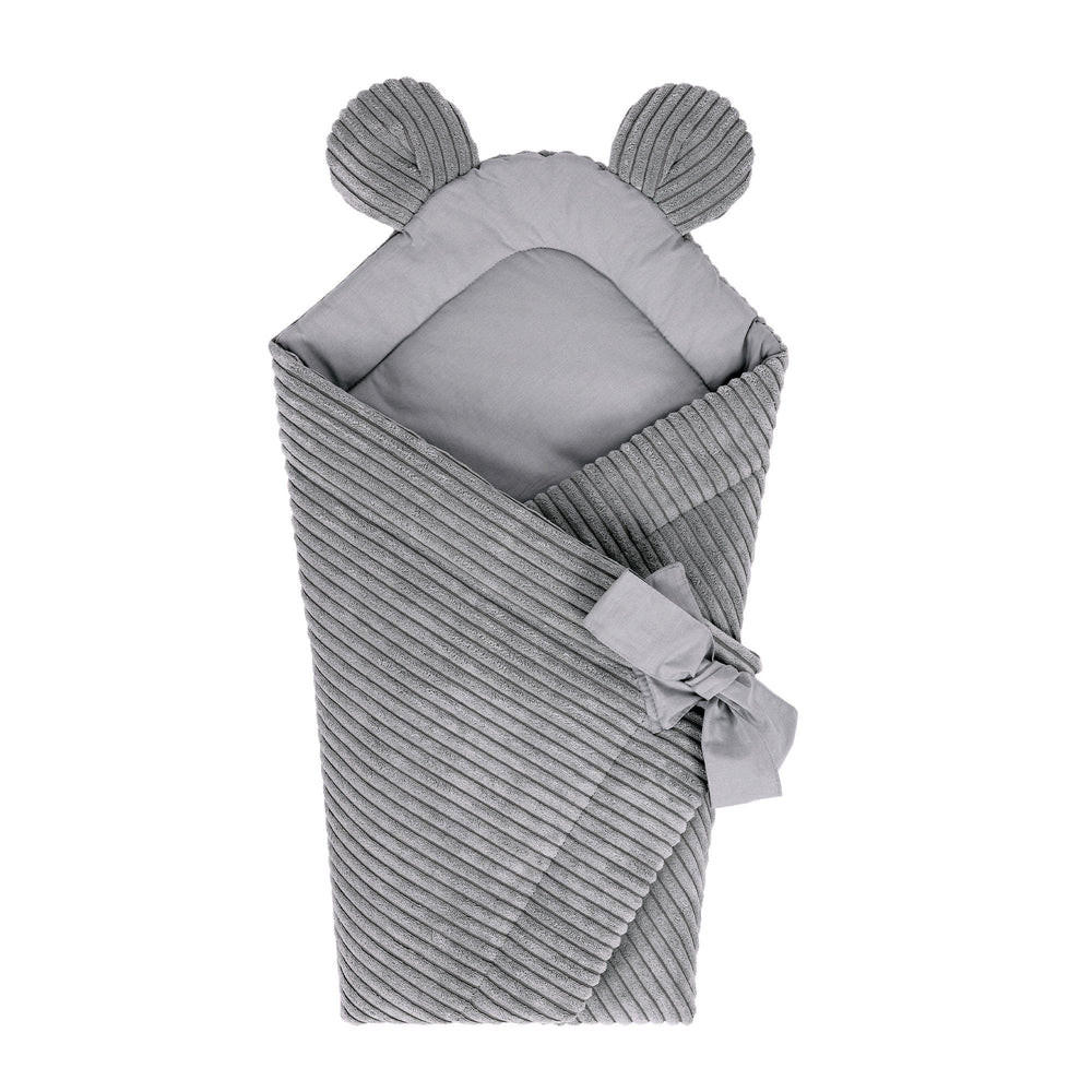 BABYWICKELTUCH, Aesthetic, grau - Grau, Textil (35/65cm) - MeowBaby