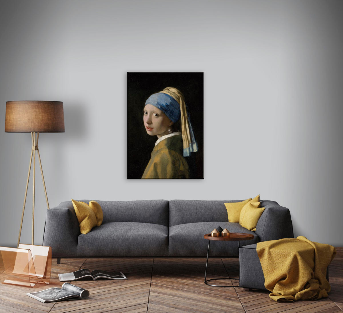 LEINWANDBILD Mädchen- 70x100 cm - Multicolor, Holzwerkstoff/Textil (70/3cm) - Art for the Home