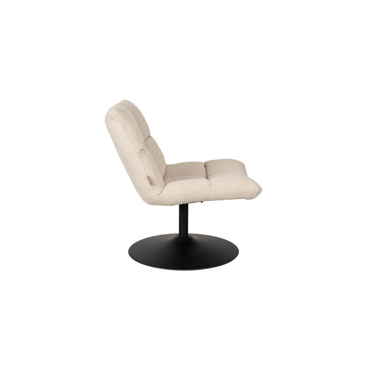 SESSEL Bar Bouclé Beige - Beige, Textil (66/78/81cm) - Dutchbone