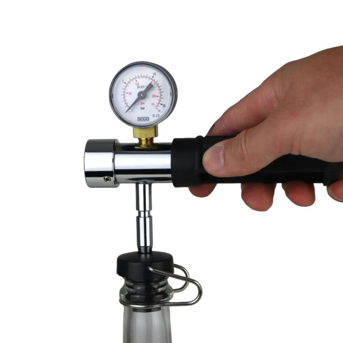 FLASCHENVERSCHLUSS Spezialkapsel, Schwarz, für Sekt & Schaumwein - Schwarz, Kunststoff (20/6/20cm) - ich-zapfe