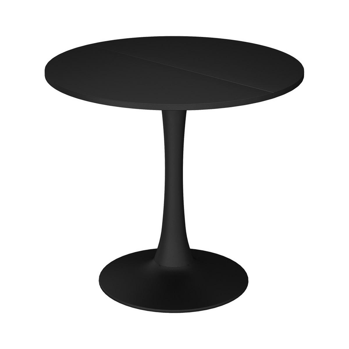 Schwarz, Holzwerkstoff (80/80/73cm) - Vicco