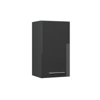 VĚŠÁK NA STĚNU Fame-Line Antracitový vysoký lesk - antracitová/vysoce lesklá černá, kompozitní dřevo (40/72/34.1cm) - Vicco