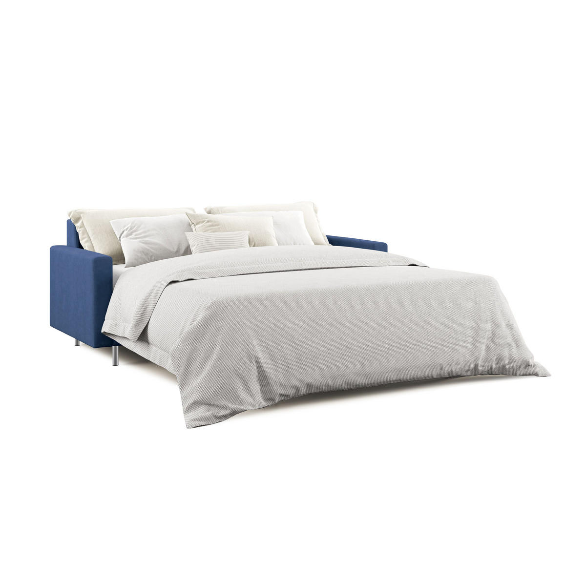 SCHLAFSOFA Megan - Blau, Textil (168/97/96cm) - Divani.store