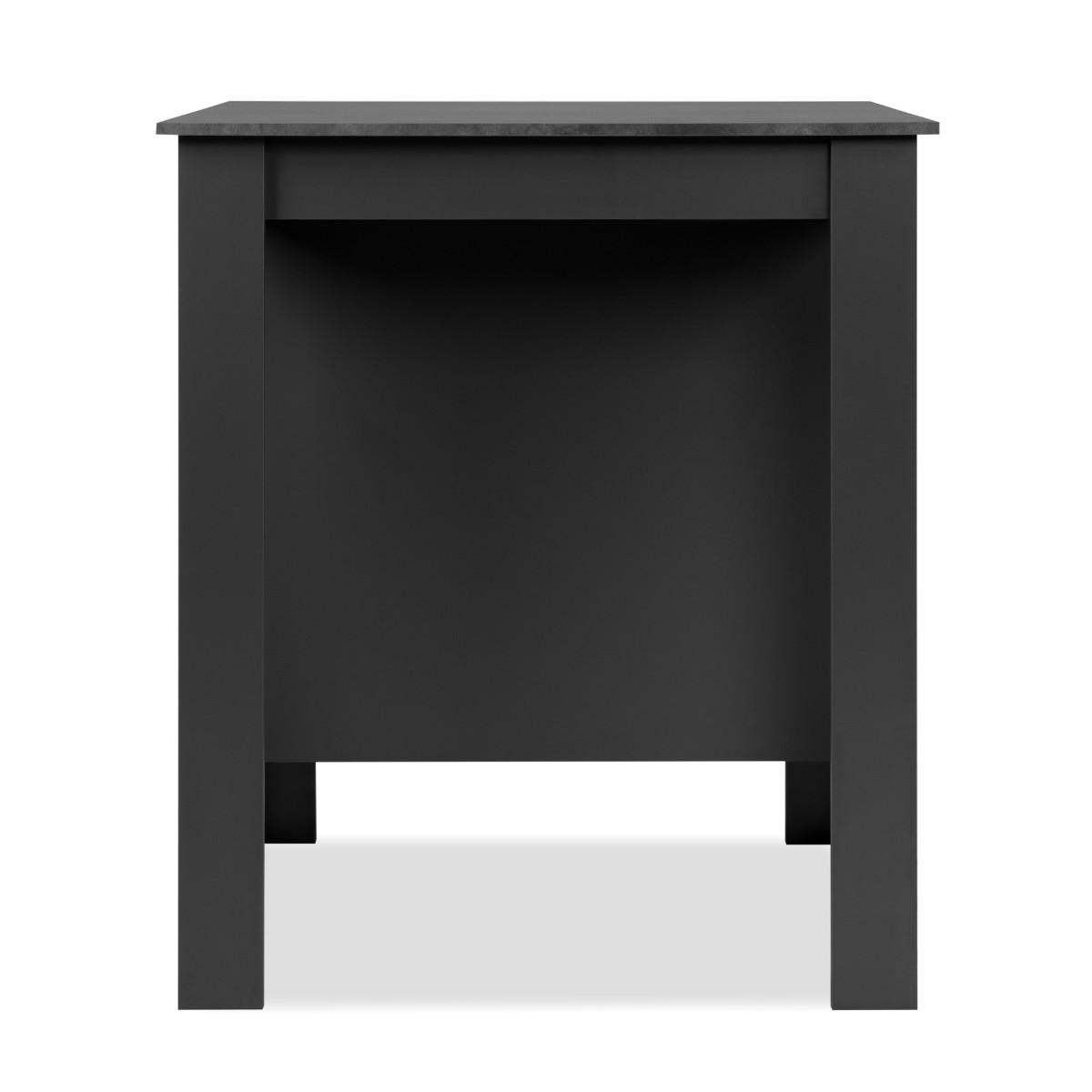 Calicosy Esstisch Anthrazit 68x106x85.5 cm
