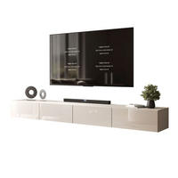 TV-SCHRANK CARMEN 250 hängend - Kaschmir, Holzwerkstoff (250/27/40cm) - Lookway