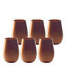 BECHER Elements Bronze 465 ml 6er Set - Bronzefarben, Glas (0.465L) - Stölzle Lausitz