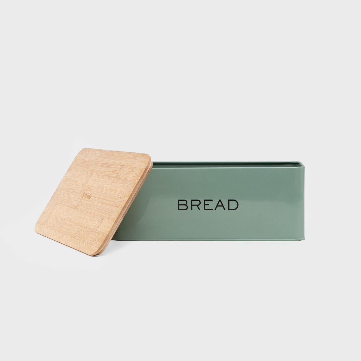 BROTKASTEN Kine Pistazie 30/18 cm - Grün, Metall (18/12/30cm) - Homla
