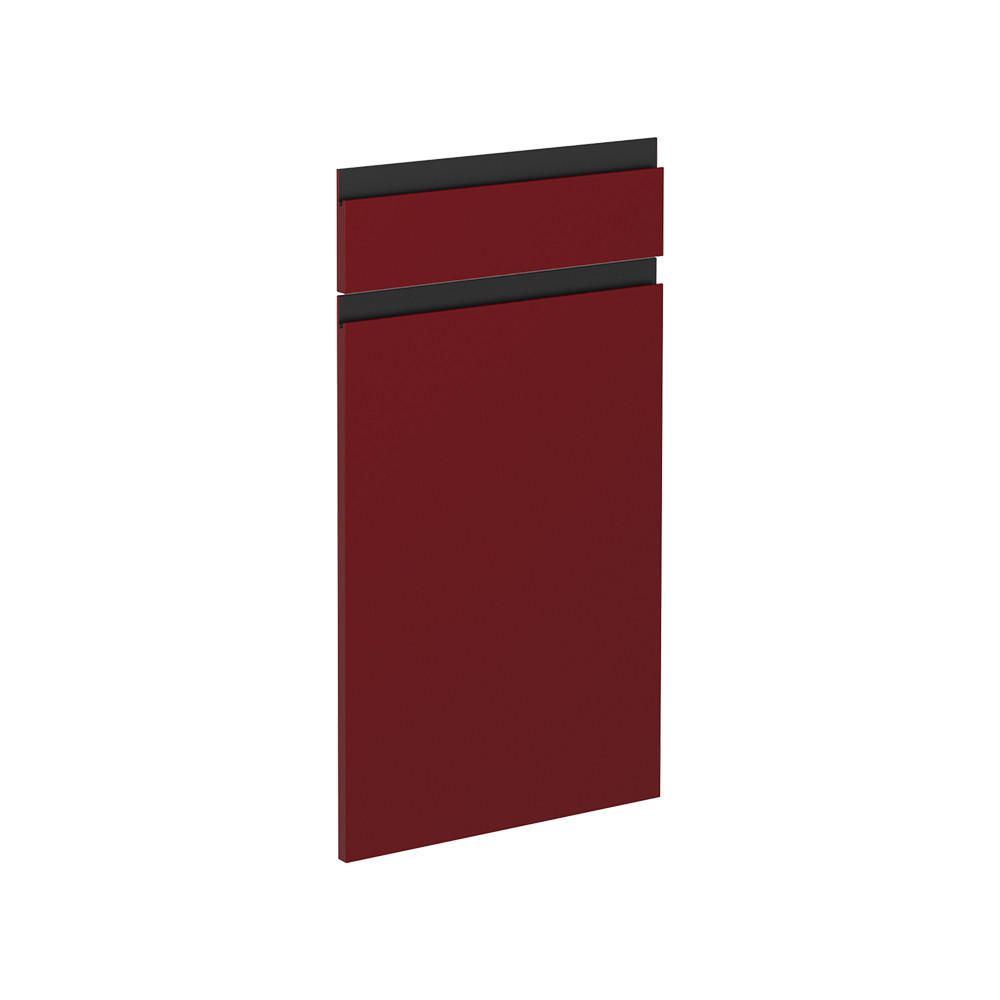 KÖKSFRONT R-Line Röd 39.6x70.8 cm möbelfront för underskåp med lådor 70.8/39.6/1.6 cm