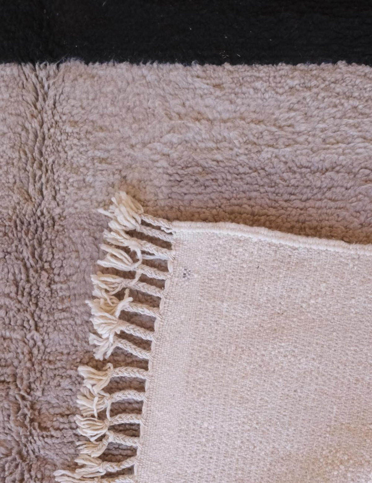 BERBERTEPPICH mit Linienmuster 220x 269 cm - Orange, Naturmaterialien (220/269cm) - AFK Living