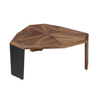 COUCHTISCH Walnuss Schwarz 78/68/32 cm - Walnussfarben/Schwarz, Holz (68/78/32cm) - ANGEL CERDA