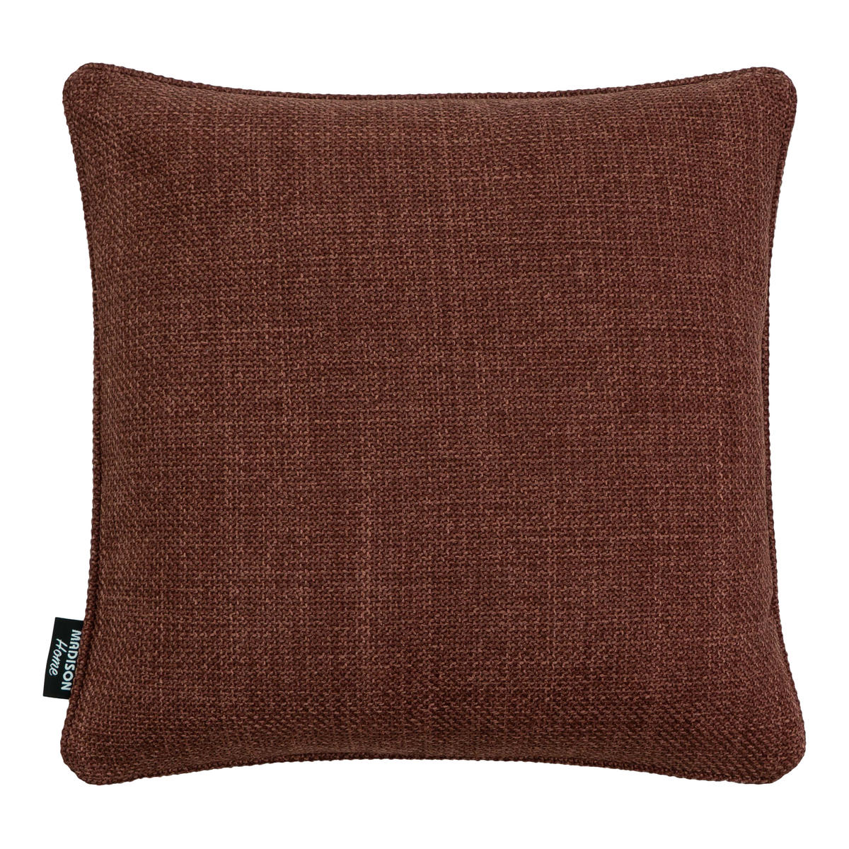 DEKOKISSEN Nola - Bordeaux - 60/60/10 cm - 4er-Set - Rot, Textil (60/60cm) - Madison