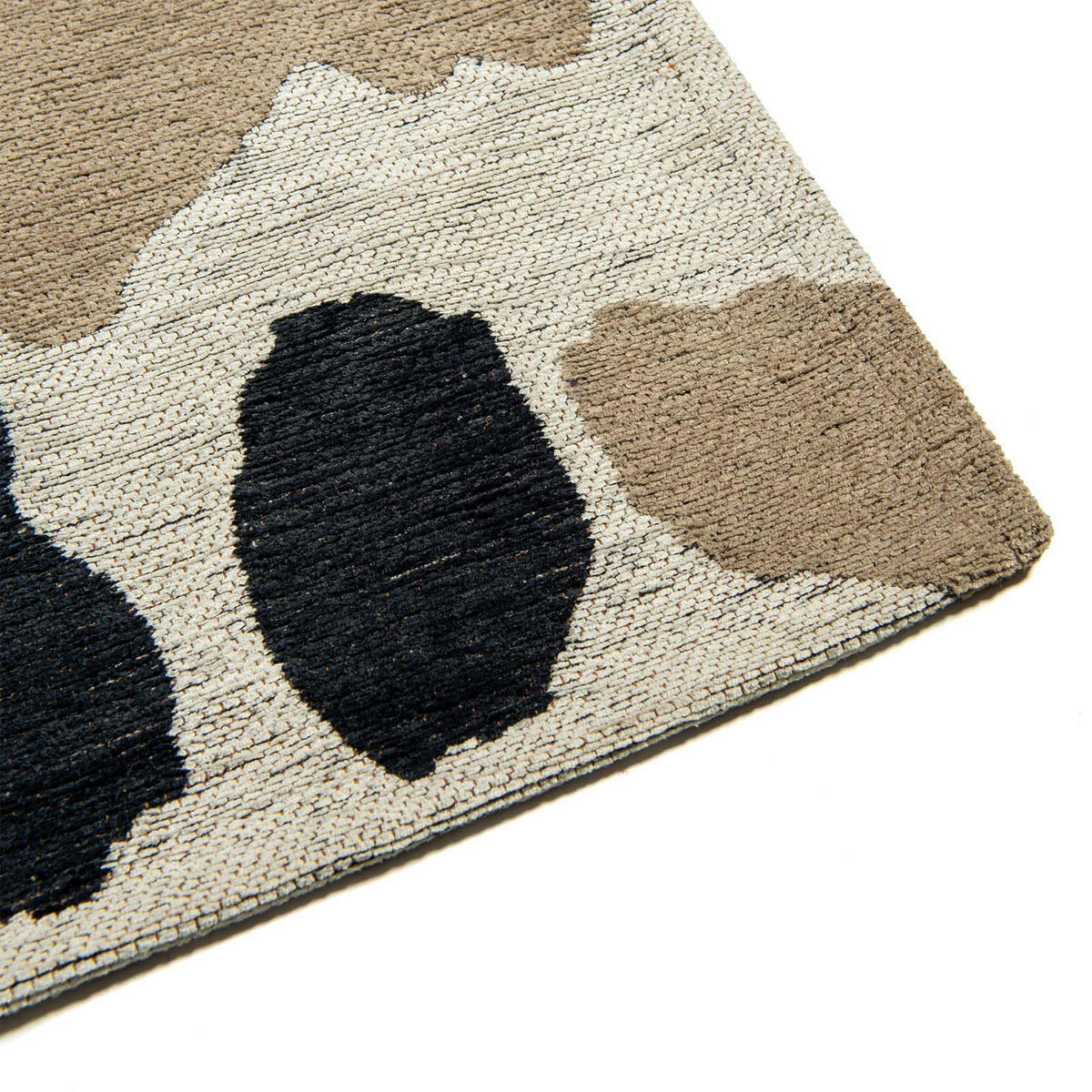 TEPPICH Lou Men In Black 170/240 cm - Schwarz, Textil (170/240cm) - Lola&Moi