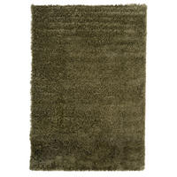 HOCHFLORTEPPICH Olivgrün - Olivgrün, Naturmaterialien/Textil (120/170cm) - Kukoon Rugs