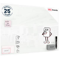GLASBOARD - Weiß CLASSIC WHITE 100x70cm - Weiß, Glas (100/70/0.7cm) - ALLboards