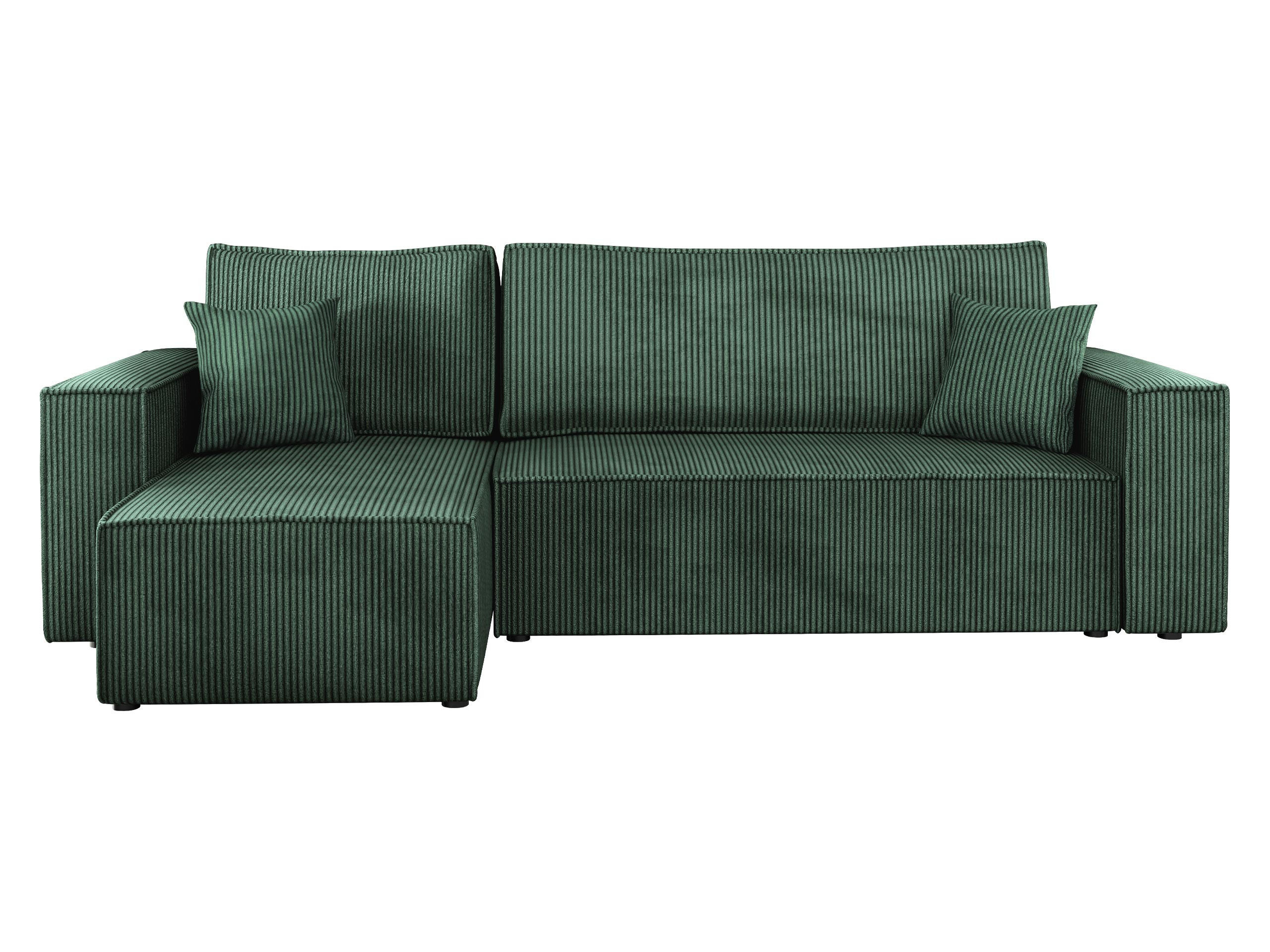 Mirjan24 Ecksofa Grün 244x145 cm
