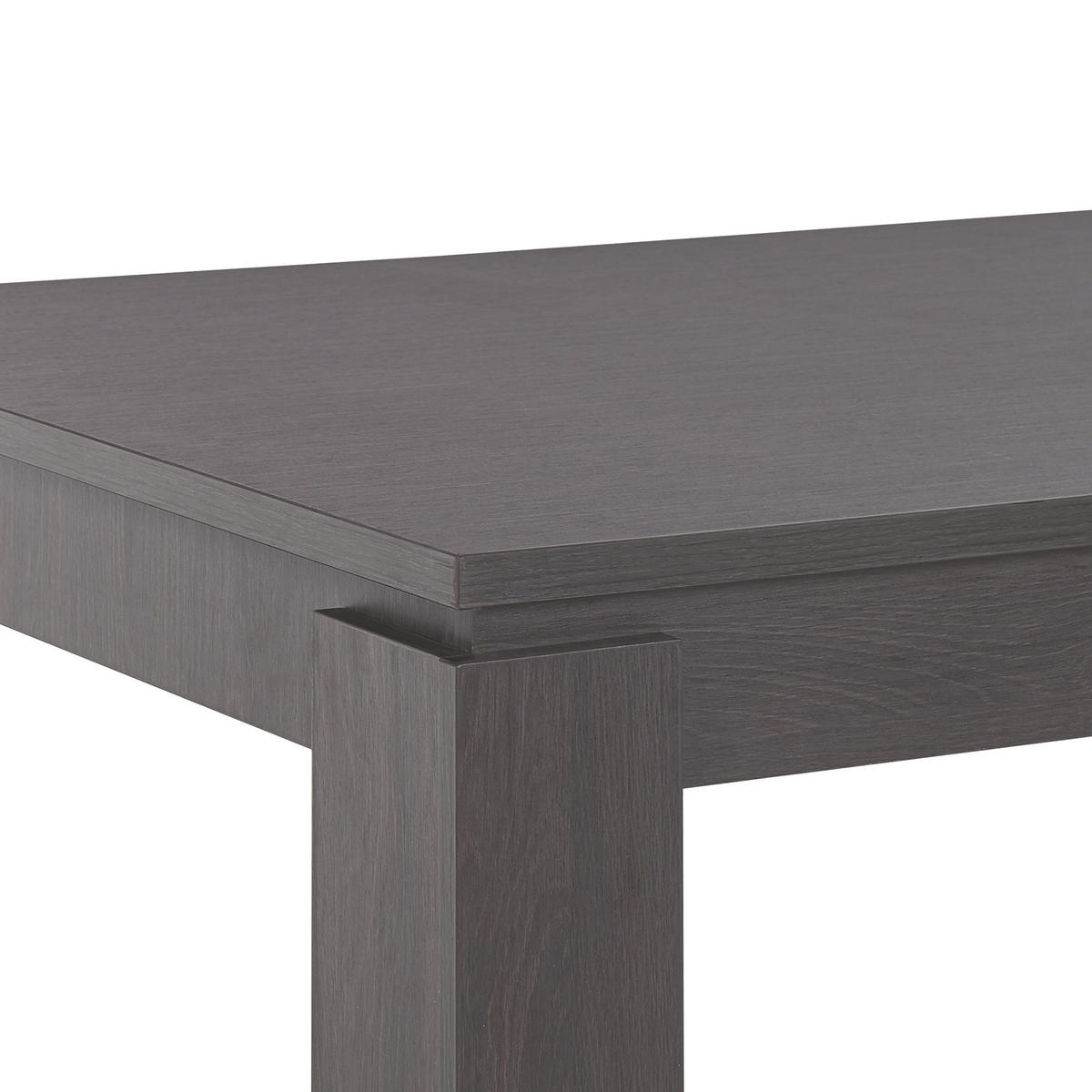 ESSTISCH 180/90/78 cm Dunkelbraun Rechteckig Viton - Dunkelbraun, Holzwerkstoff (180/90/78cm) - Beliani