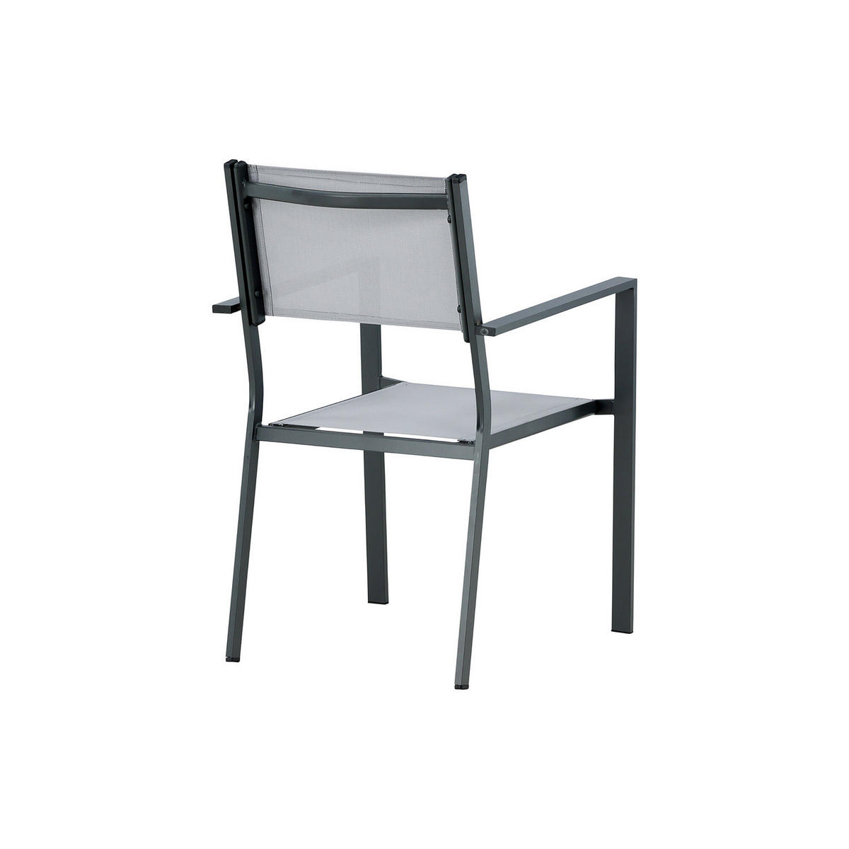 GARTENSTUHL - Grau, Kunststoff (57/88/61cm) - home24