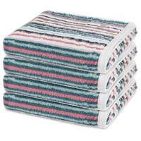 HANDTUCH Vita 4er-Set - Dunkelgrün, Textil (50/100cm) - Ross