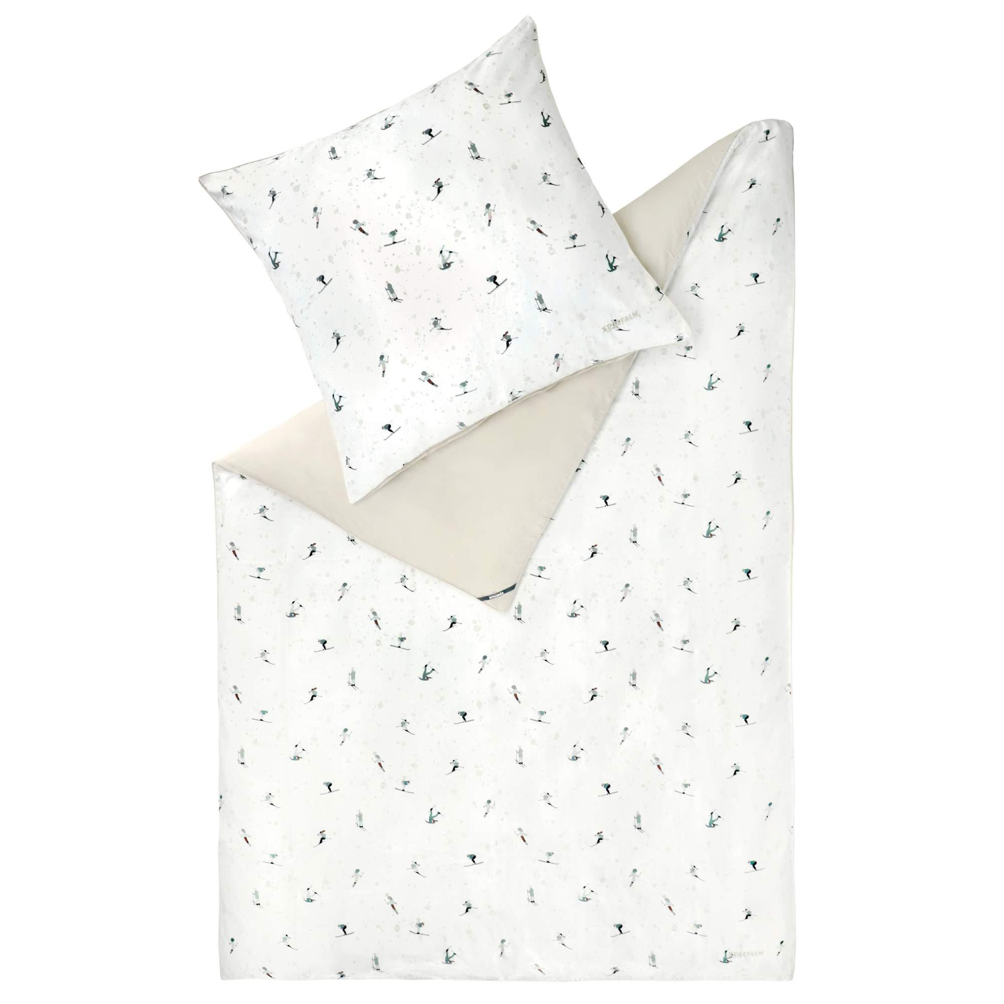 BETTWÄSCHE SKIING - Weiß, Textil (155/220cm) - Sportalm Kitzbühel