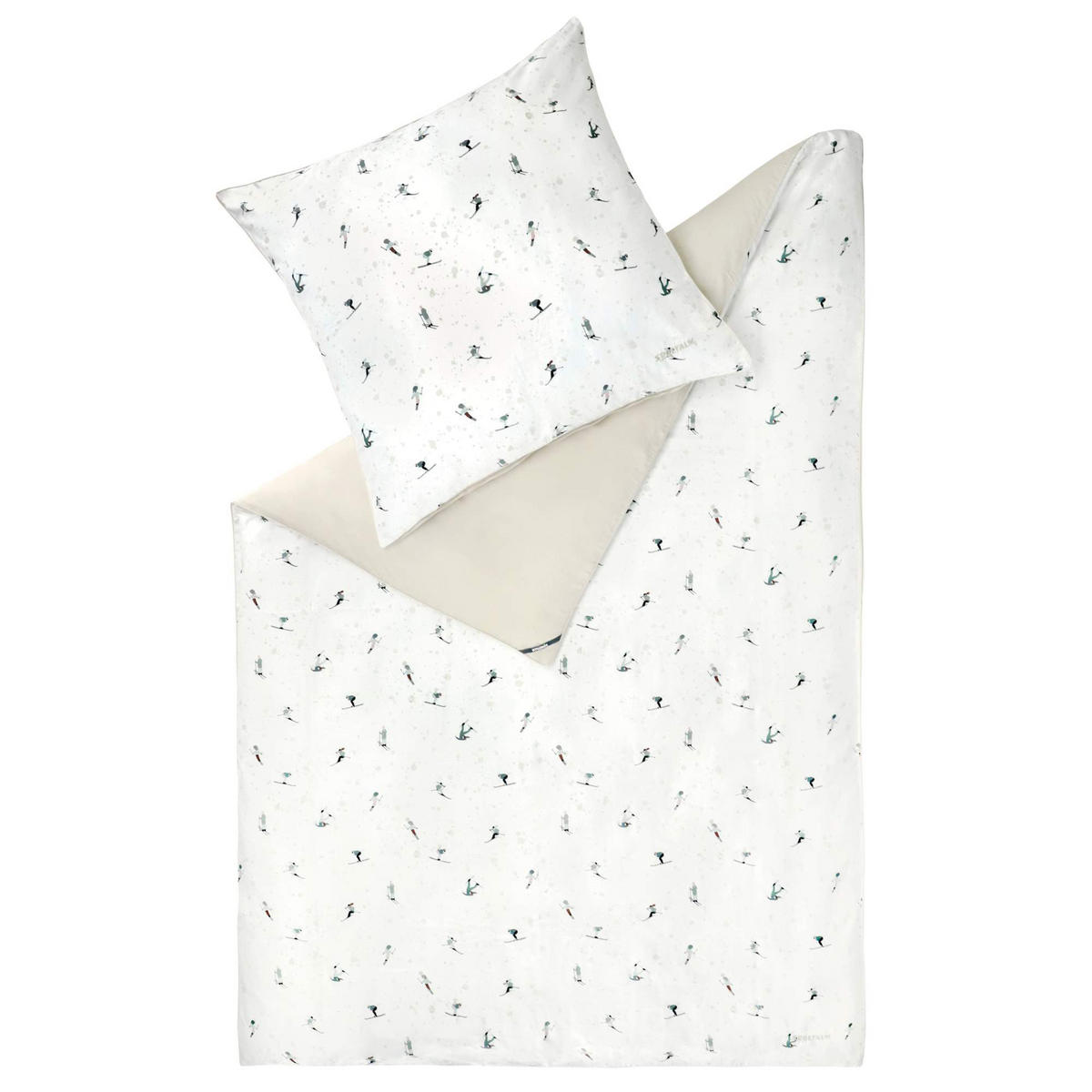BETTWÄSCHE SKIING - Weiß, Textil (140/200cm) - Sportalm Kitzbühel