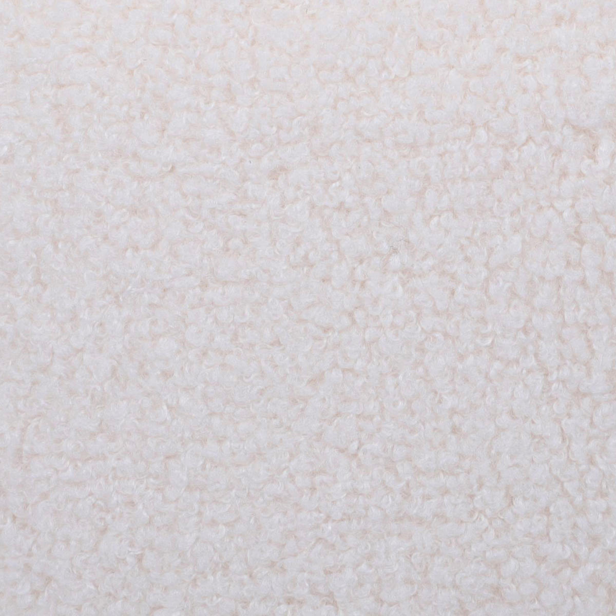 TRUHENHOCKER Roméo aus weißem Frotteestoff - Weiß, Holzwerkstoff/Textil (37/42/37cm) - Sicaan