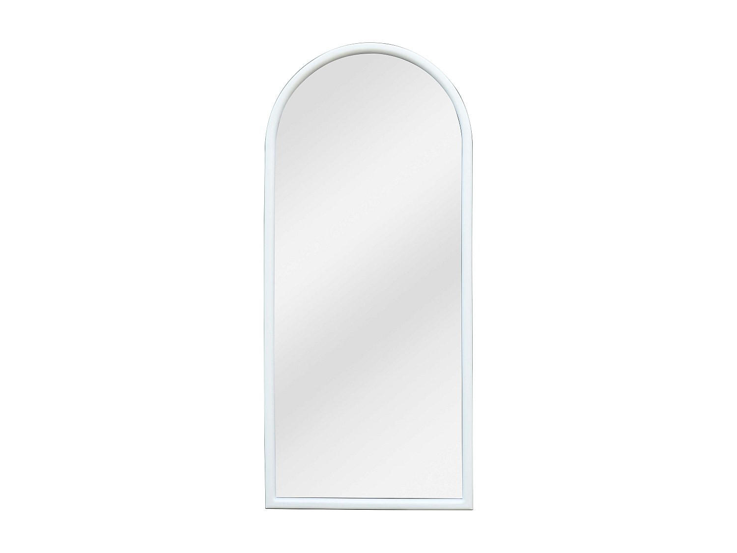 WANDSPIEGEL - 80 cm x 2.9 cm - holz - weiß Ezarel - Weiß, Holz (80/180/2.9cm) - Vente-Unique