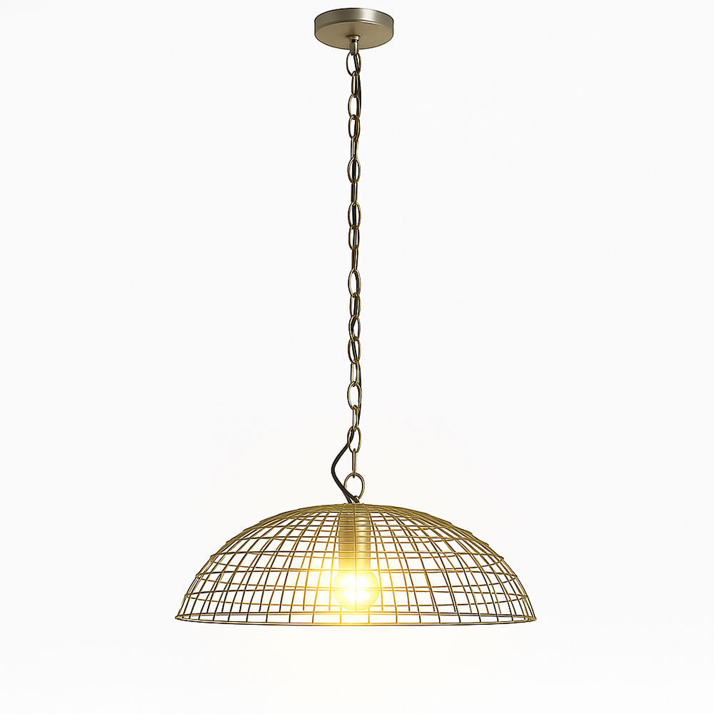 LED HÄNGELEUCHTE Delano Metall Silber - Silberfarben, Metall (40/40/85cm)