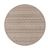 OUTDOORTEPPICH 160/160 cm Livorno 673 - Beige, Textil (160/160cm) - Paco Home