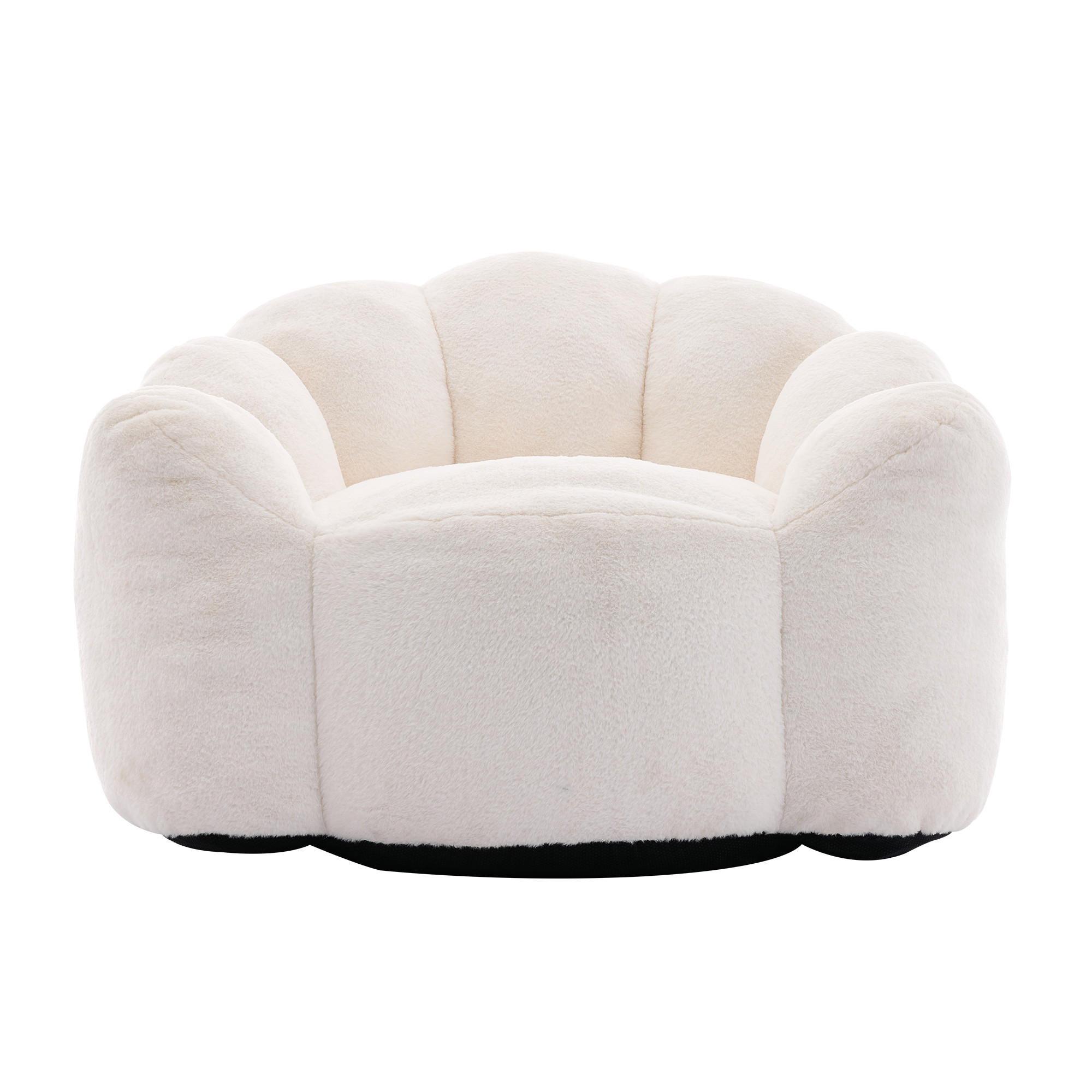 SOFA Velours Weiß - Weiß, Textil (111/68/101cm) - WISHDOR