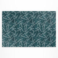 TEPPICH 150x225 cm Minimalistische Zweige Boho - Salbeigrün, Kunststoff (150/225cm) - Wallfluent