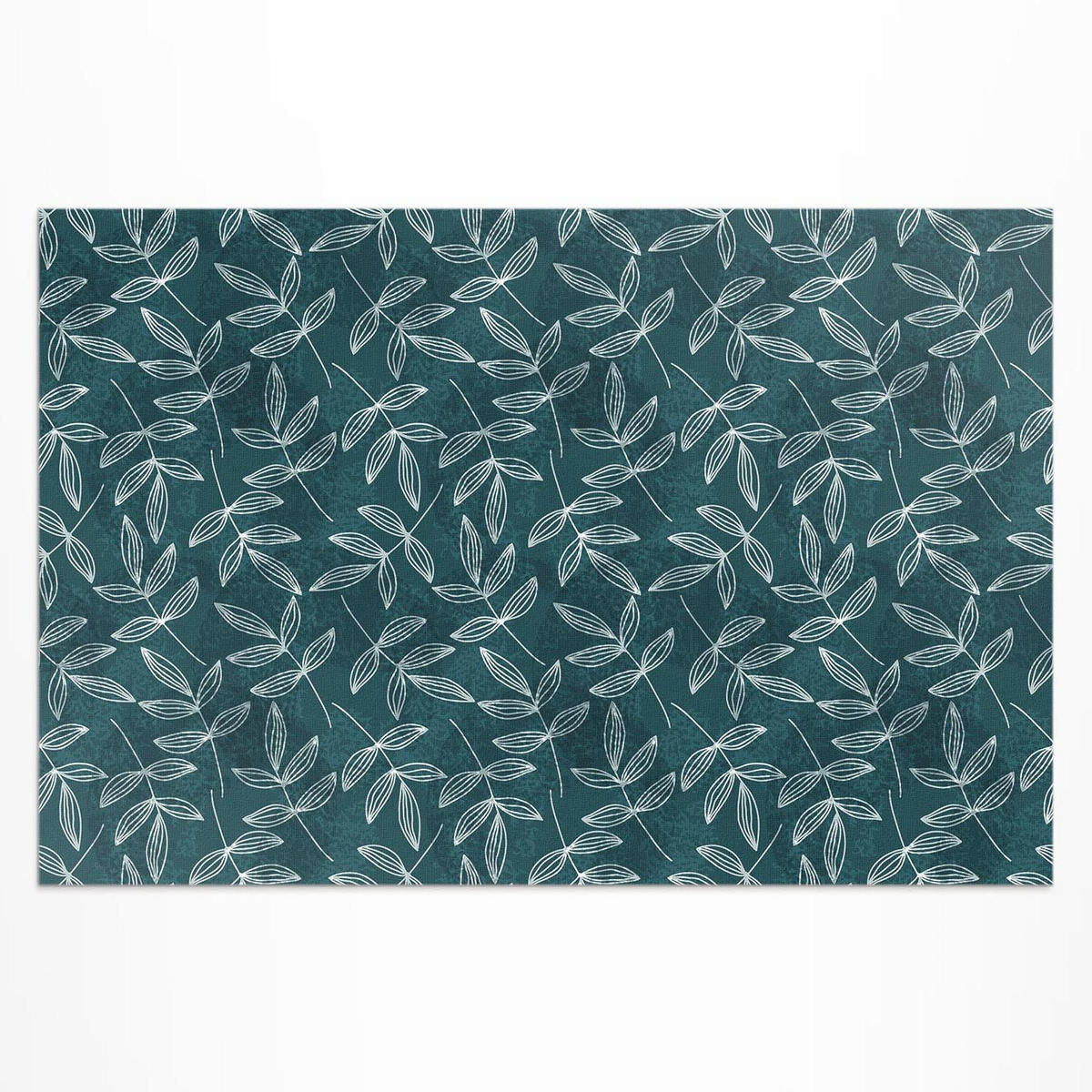 TEPPICH 150x225 cm Minimalistische Zweige Boho - Salbeigrün, Kunststoff (150/225cm) - Wallfluent