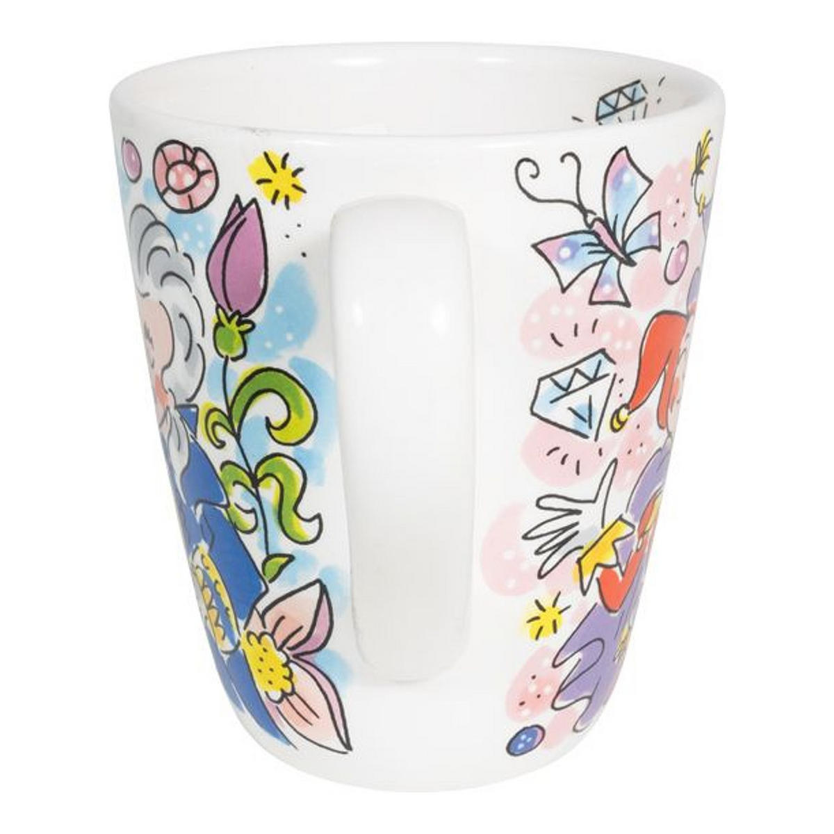 BECHER Symbolica Pardoes in Weiß - 350 ml - Weiß, Keramik (0.35L) - Blond Amsterdam