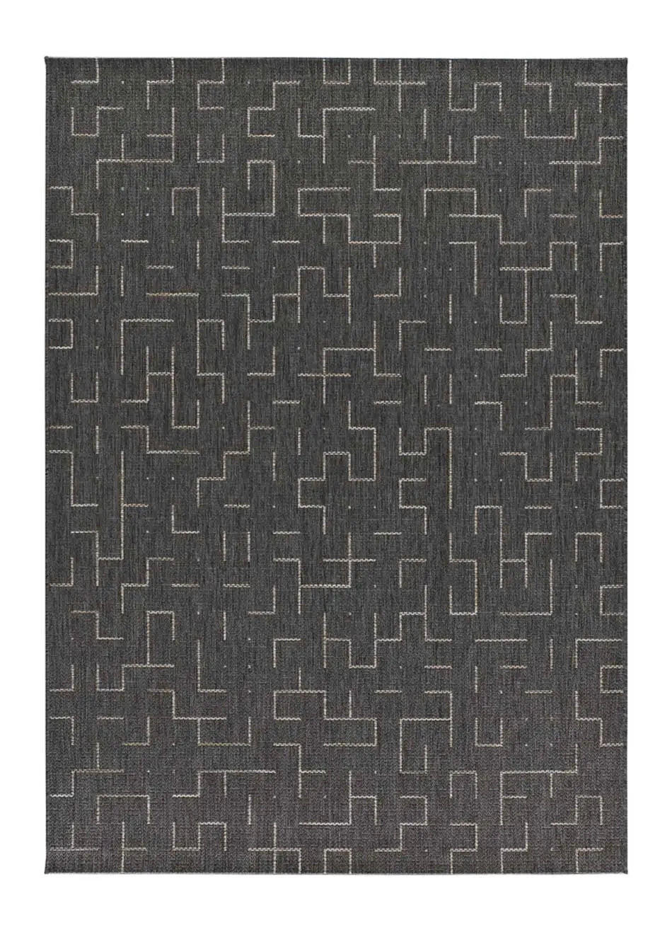 IN- & OUTDOOR-TEPPICH Grau Breeze 130/190 cm - Grau, Textil (130/190cm) - Atticgo