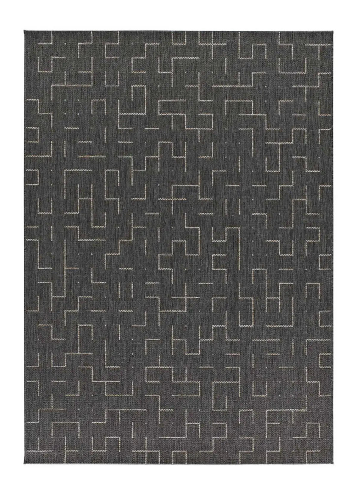 IN- & OUTDOOR-TEPPICH Grau Breeze 77/150 cm - Grau, Textil (77/150cm) - Atticgo