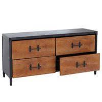 KOMMODE Braun - Braun, Holz (120/60/40cm) - MCW